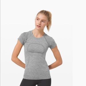 Lululemon Gray Swiftly Tech Short Sleeve Shirt